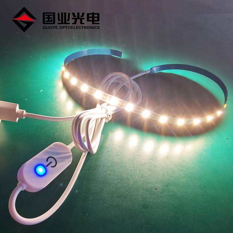 USB dotykový stmívač 5V LED páskové světlo