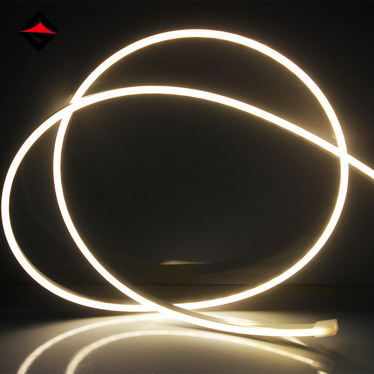 Nová volba pro kabinetu a domácí výstava osvětlení: 4*8mm Neon LED Light Strip