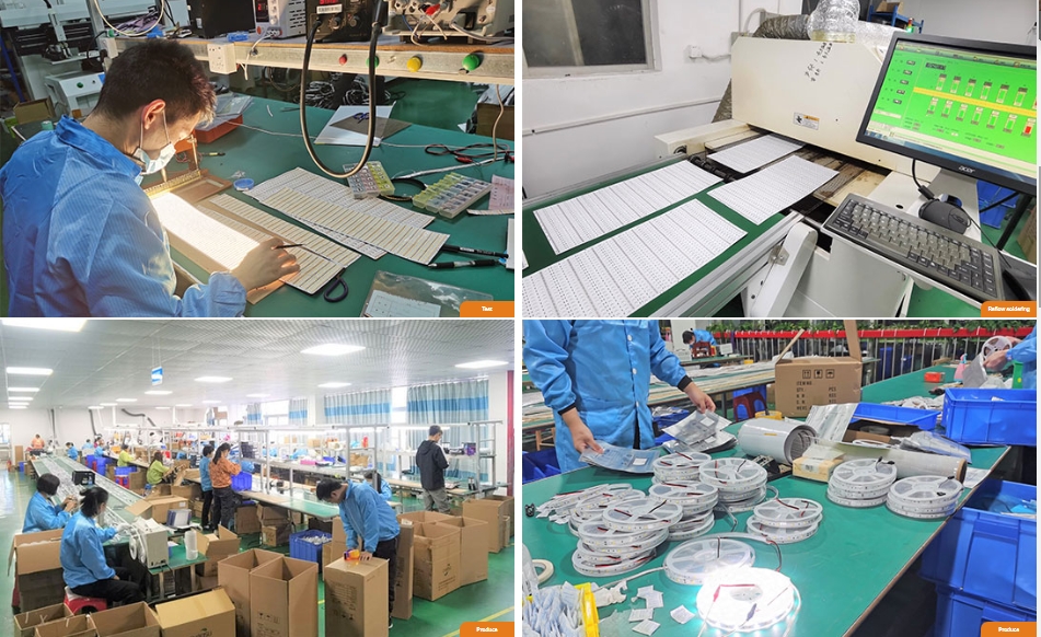 Guoye Optoelectronics řídí kvalitu lehkých proužků LED