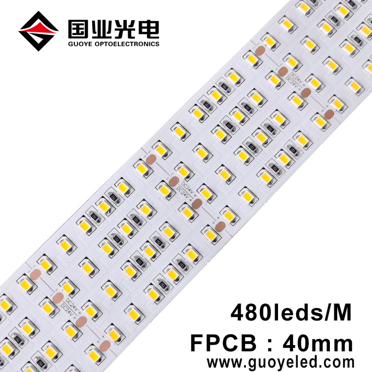 FPCB LED pásky o šířce 40 mm